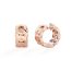 Noon earrings in rose gold 18 kt made by Buonocore Gioielli