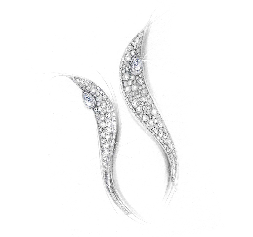 SKETCH orecchini WINGS SKETCH orecchini WINGS di Buonocore Gioielli